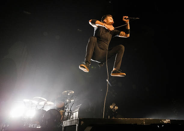 Lead Singer Under Spotlight